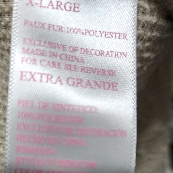 COZY SHERPA size XL  super soft pullover with pockets - Picture 10 of 11